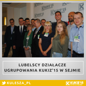 Lubelscy Działacze Kukiz `15 W Sejmie — Jakub Kulesza